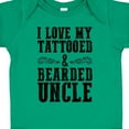 thumbnail image 4 of Inktastic I Love My Tattooed & Bearded Uncle Boys or Girls Baby Bodysuit, 4 of 5