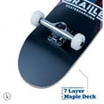 thumbnail image 7 of Braille Skateboarding - Bridge Red & Grey, 31” x 7.75” Complete Skateboard, with 7-Ply Maple Deck and Abec-7 bearings, 7 of 7