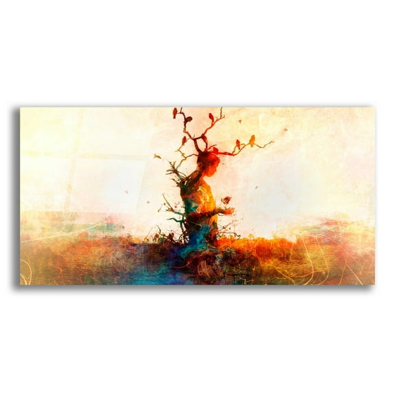 Epic Art 'The Door Inside' by Mario Sanchez Nevado, Acrylic Glass Wall Art, 24"x12"
