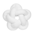 thumbnail image 2 of AMLESO Coussin en Peluche Confortable en Forme d'Étoile pour Canapé Lit de Bébé Blanc, 2 of 8