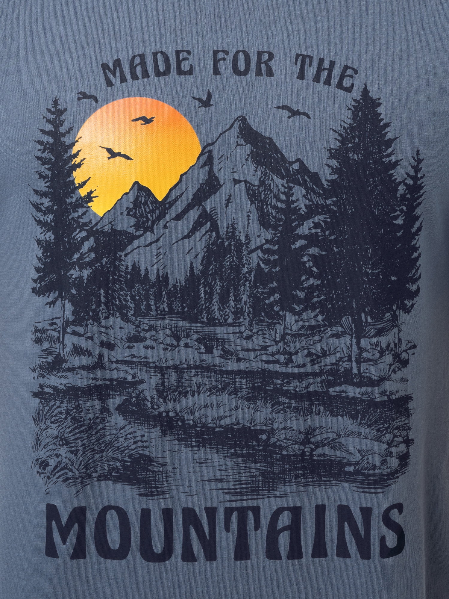 Ozark Trail Men's Active Graphic Tee with Short Sleeves, Sizes S-3XL