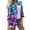 Mint Green, variant on Blouses for Women Dressy Casual Lapel Digital Plaid Printed Pocket Long Sleeves Button Cardigan Tops Summer Fashion Womens Shirts Grey XXXL