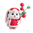 thumbnail image 4 of de fieltro de de , de inicio, muñeco de Animal de fieltro, llavero pequeño, regalo, manualidades DIY para el año 2023 del conejo , estilo c Sunnimix  Muñeca de fieltro, 4 of 8