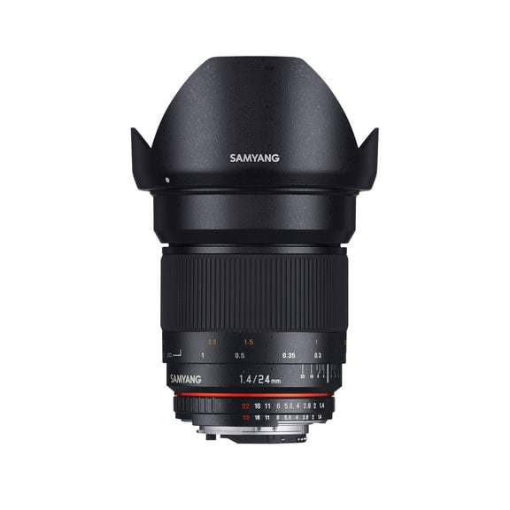 Samyang, 24 mm, f/1.4, Wide Angle Fixed Lens for Nikon AF