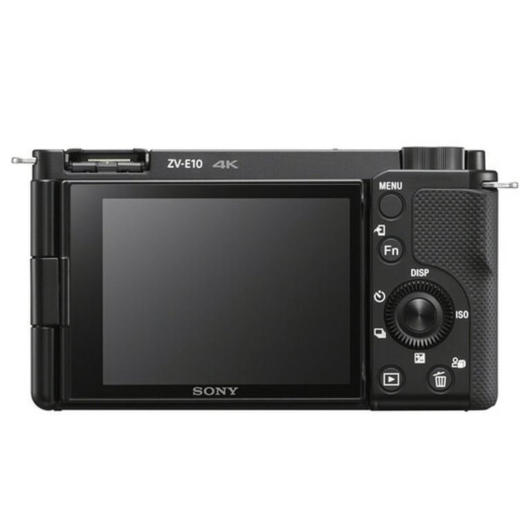 Sony ZV-E10 Camera Kit: 16-50mm Lens, 64GB, Case, Grip Pod Sony ZV-E10 Camera Kit: 16-50mm Lens, 64GB, Case, Grip Pod