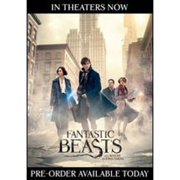 Pre-Owned Fantastic Beasts and Where to Find Them [3D] [Blu-ray/DVD] (Blu-ray 0883929541386) directed by David Yates