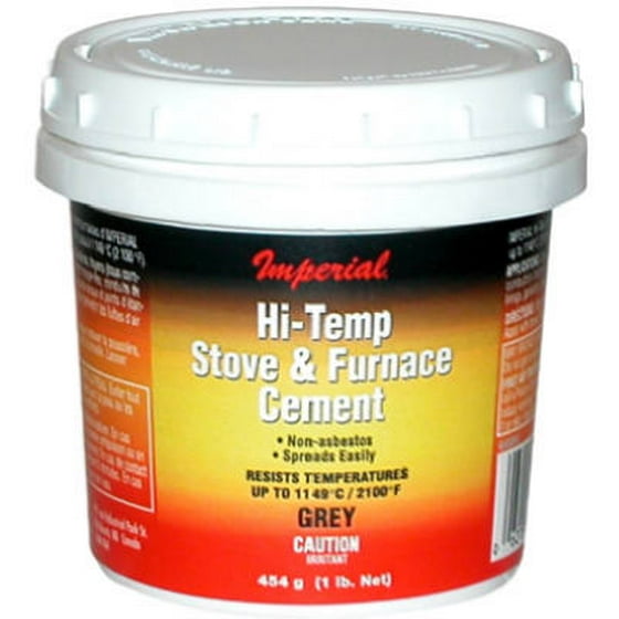Imperial Mfg Group Usa Kk0068 A Hi Temperature Stove Furnace Cement Imperial Mfg Group Usa Kk0068 A Hi Temperature Stove Furnace Cement Gray 8 Oz Com