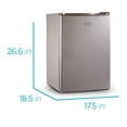 thumbnail image 2 of Refrigerador compacto BLACK+DECKER de 70 litros con congelador de 2.5 pies cúbicos, 2 of 7
