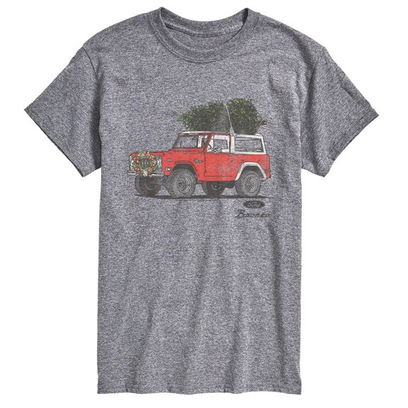 Ford - Bronco Xmas Tree Short Sleeve Graphic T-Shirt