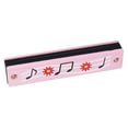 thumbnail image 3 of Oefntac Harmonica Musical Instrument Wooden Printing Double Rows 16 Holes for Kids Children Music Lover, 3 of 3
