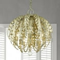 thumbnail image 3 of Livex Lighting - Acanthus - 5 Light Chandelier in Coastal Style - 26 Inches wide, 3 of 11
