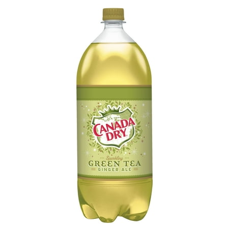 Canada Dry Green Tea Ginger Ale, 2 L