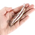 thumbnail image 6 of 2PC Fishing Lures Jigs 10cm/8.8g Minnow Plastic Hard Bait Sea Fishing Gear Fake Bionic Bait Fishing Supplies Hook Efficiency, 6 of 8