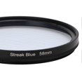 thumbnail image 3 of Filtre à effets spéciaux Junestar Blue Streak, verre optique anamorphique pour appareil photo Nikon, accessoire 58 mm/2,3 pouces, 3 of 4