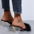 thumbnail image 4 of Vedolay Jelly Sandals Womens Closed Toe Sandals Wedge Casual Ankle Strap Platform Sandals,Black 8, 4 of 5