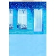 thumbnail image 1 of BSDHOME Polyester Blue Window Door Flower Wedding Studio Photography Backdrops 5x7ft Mural, 1 of 2