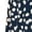 Navy blue, variant on AURA Women Summer Maxi Dress V Neck A Line Polka Dot Lace Casual Vacation Dress