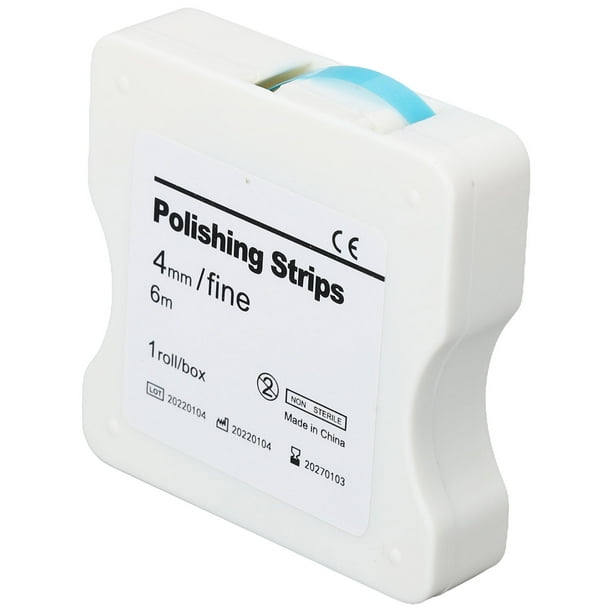 Polishing Strip, 4mm Resin Material Teeth Sanding Strip Teeth Finishing