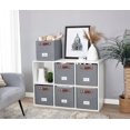 thumbnail image 2 of Storage Basket xx Baskets Storage Organization Bins with Labels (Kallax/ ), 2 of 9