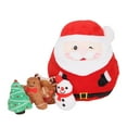 thumbnail image 4 of Juguetes de peluche navideños, lindo e innovador 5 en 1, alce, hombre de jengibre, muñeco de nieve, árbol de Navidad, juguetes de peluche de Papá Noel, 4 of 5