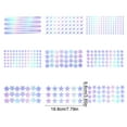 thumbnail image 3 of Gqtwoy Color Changing Glow in the Dark Star Stickers, Luminous Wall & Window Decals for Bedroom, Party & Room Decoration, Creative Night Light Stickers for Home & Events, 3 of 6