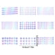 thumbnail image 3 of Pegatinas de estrellas que brillan en la oscuridad | Calcomanías fluorescentes y que cambian de color para decorar habitaciones infantiles, dormitorios y fiestas | Paquete de 9 pegatinas para, 3 of 6