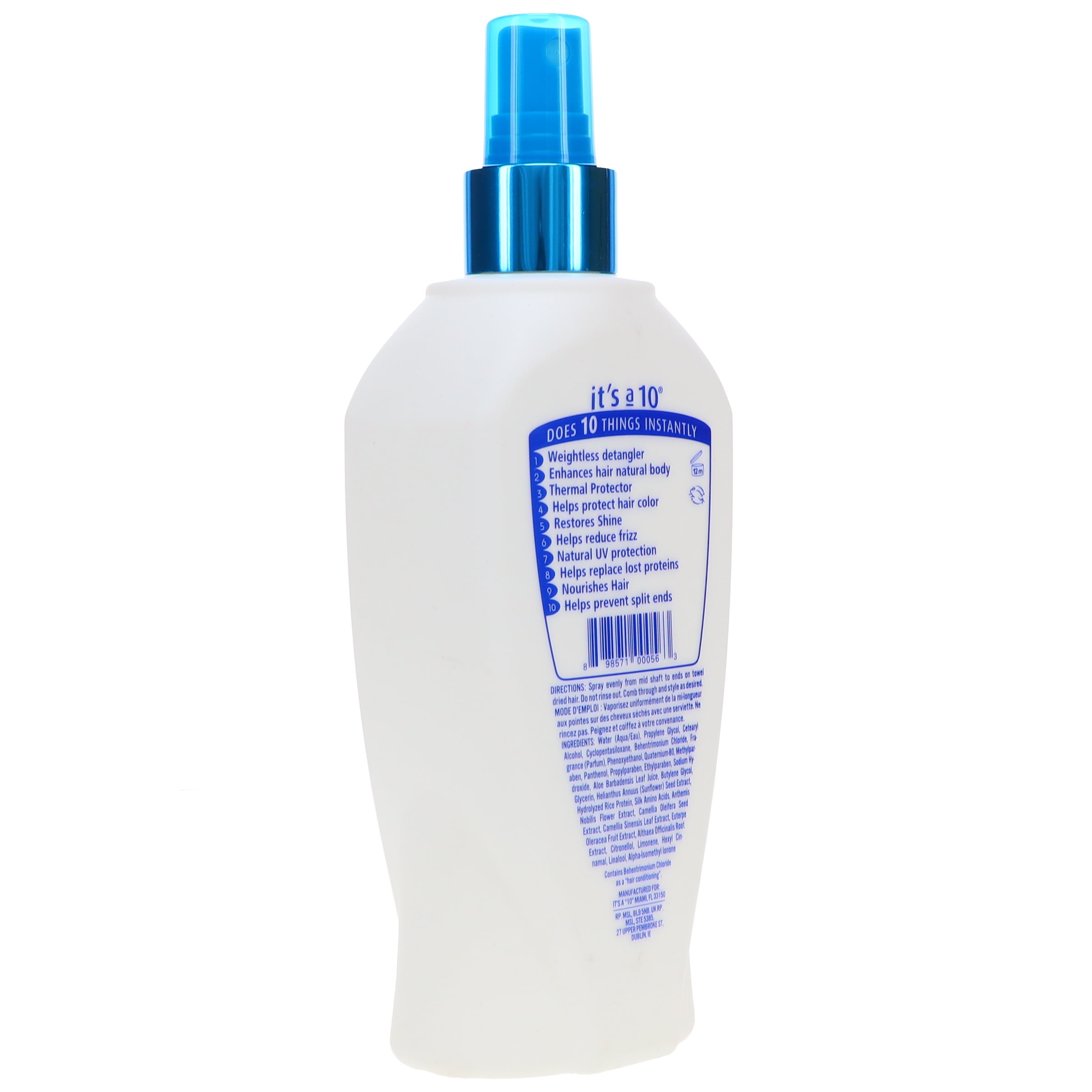 It's a 10 Miracle Leave-In Lite 10 oz