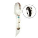 thumbnail image 5 of Diadema ancha Colcomx Bohemian Vintage Beaded Hairband Elástico Hair blanco, 5 of 7