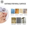 thumbnail image 3 of Luxtrada Frameless Wall Clock, Large Modern 3D Mirror Wall Clock Mute Diy Wall Stickers For Living Room Bedroom Home (Silver), 3 of 5