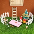 thumbnail image 5 of 12 piezas de accesorios de decoración de , 1:12 ToyHouse modelo árbol de Navidad para bricolaje jardín de Hugo miniaturas de casa de muñecas, 5 of 5