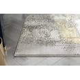 thumbnail image 5 of Well Woven Thelina Abstract Yellow Geometric Distressed Soft Glam Area Rug 5x7 (5'3" x 7'3"), 5 of 7