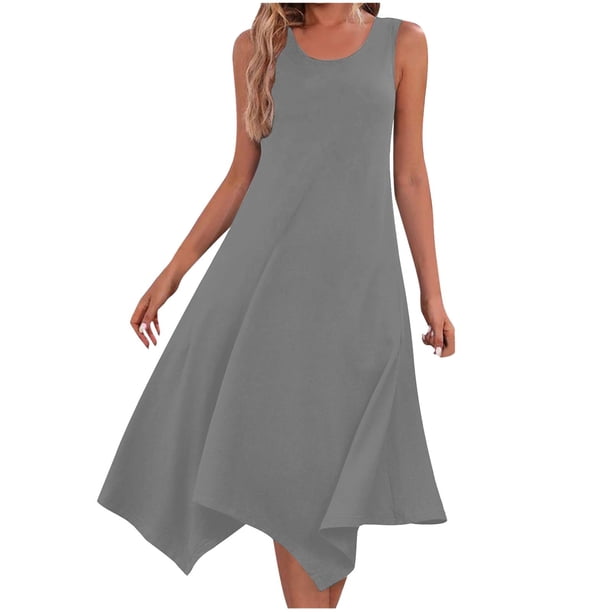 Pantalones Cortos para Vestidos Bajos Mujeres sin Mangas Cuello Redondo Cordón Ruffle A-Line Mini Vestido Poliéster, Vestido Casual para Citas Y Fiesta