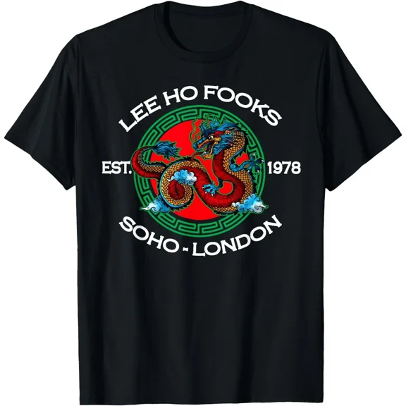 Vintage Lee Ho Fooks Chinese Restaurant Retro Typography Unisex T-Shirt, up to size 5XL