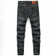 thumbnail image 6 of Xysaqa Men's Skinny Slim Fits Stretch Denim Pants Classic Straight Leg Jean Pants M-4XL, 6 of 6