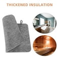 thumbnail image 3 of 2pcs Sauna Felt Mat Portable Sauna Cushion Heat Insulation Mat Water Absorption Sauna Bath Pad For Sauna Bath Shower Room, 3 of 8