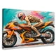 thumbnail image 1 of Cuadro Decorativo Canvas Revolution Calavera 90x60, 1 of 4