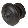 thumbnail image 5 of GlideRite 1-1/2 in. Round Ring Mushroom Cabinet Knob, Oil Rubbed Bronze, Pack of 10, 5 of 5