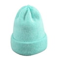 thumbnail image 2 of ZSQDM Hot Rabbit Warm Knit Hat for Women Lady Winter Outdoor Dress beanie Von Dutch Hat Bomber Hats Cap Sleeve Tops for Women, 2 of 4
