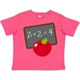 thumbnail image 3 of Inktastic Chalkboard and Apple School Boys or Girls Toddler T-Shirt, 3 of 5
