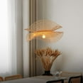 thumbnail image 3 of lionlar Rustic Ceiling Hanging Light Fixture Chandelier Foyer LED Pendant Lighting 2 2 Tier, 3 of 8