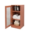 thumbnail image 6 of Palace Imports 100% Solid Wood 16.5" Bathroom Cabinet with Clear Glass Door, 6 of 29
