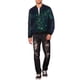 thumbnail image 2 of CHAQUETAS DE HOMBRE INSPIRE CHIC Chaqueta Bomber con Lentejuelas Diseño Brillante Chaqueta con Cremallera Fiesta S Verde, 2 of 4