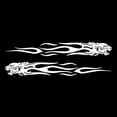 thumbnail image 2 of Unique Tiger Flame Totem Decal Reflective Car Sticker Car Styling Sticker black, 2 of 4