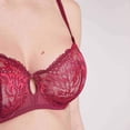 thumbnail image 4 of Simone Perele Promesse Demi Cup Bra (12H330), Tourmaline, Size 32C, 4 of 5