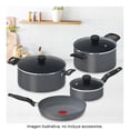 thumbnail image 4 of Batería de Cocina T-fal Elemental Stone 7 piezas Gris, 4 of 4
