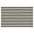 thumbnail image 1 of Outdoor Porch Rug Front Door Mat , Washable Black and Tan Striped Outdoor Rugs Front Door Rug Cotton Woven Kitchen Rugs Small Area Rugs for Entryway Patio Bedroom Bathroom, 1 of 5
