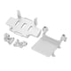 thumbnail image 2 of Torre de choque trasera RC, aleación de aluminio, soporte ESC, bandeja de batería para AXIAL 1/24 SCX24, repuesto para Ford Bronco Silver, 2 of 10