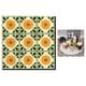 thumbnail image 5 of 1/12 alfombra Vintage alfombra casa habitación jardín escenas de decoración, regalos de cumple para 3,,,, de 7 Amarillo verde Hugo piso de casa de muñecas en miniatura, 5 of 9