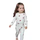 thumbnail image 5 of Ropa de bebé de estilo coreano, ropa de dormir para niños y mujeres de clase A, ropa de hogar para niños de otoño, traje con manga, capa Base cálida, Top, 5 of 5