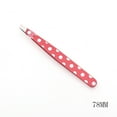 thumbnail image 3 of LOLIPPYY 2Pcs Pink Stainless Steel Eyebrow Tweezers Small Portable Eyebrow Clip for Balanced Use, 3 of 8